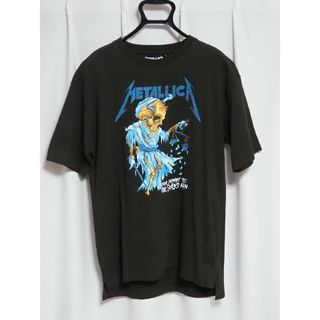 メタリカ(METALLICA)のMETALLICA Tシャツ freeサイズ ブラック(Tシャツ/カットソー(半袖/袖なし))