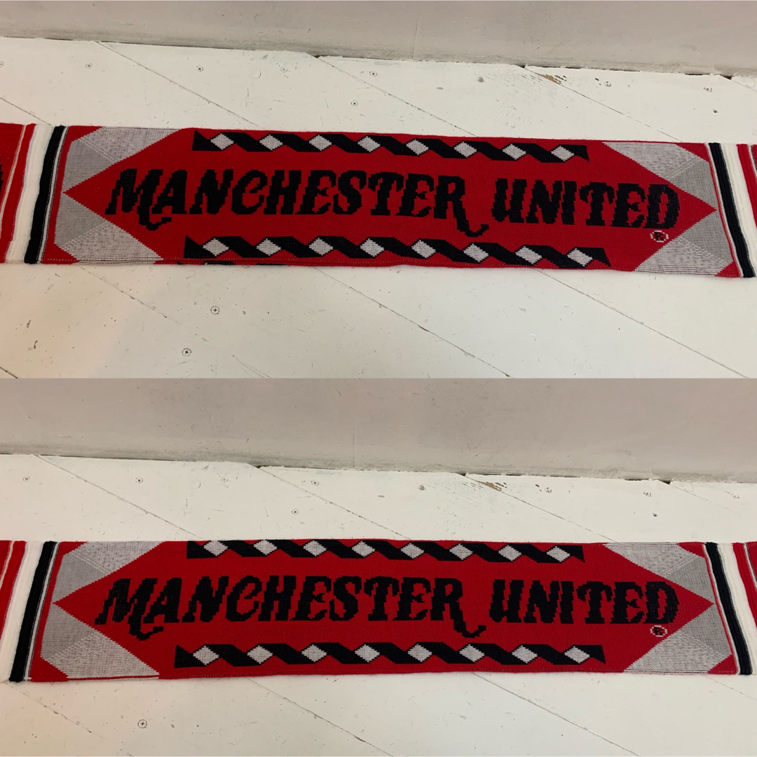 Manchester United サッカーマフラーの通販 by akasi's shop｜ラクマ