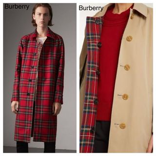 バーバリー(BURBERRY)のバーバリー Burberry トレンチコート リバーシブル trenchcoat(トレンチコート)