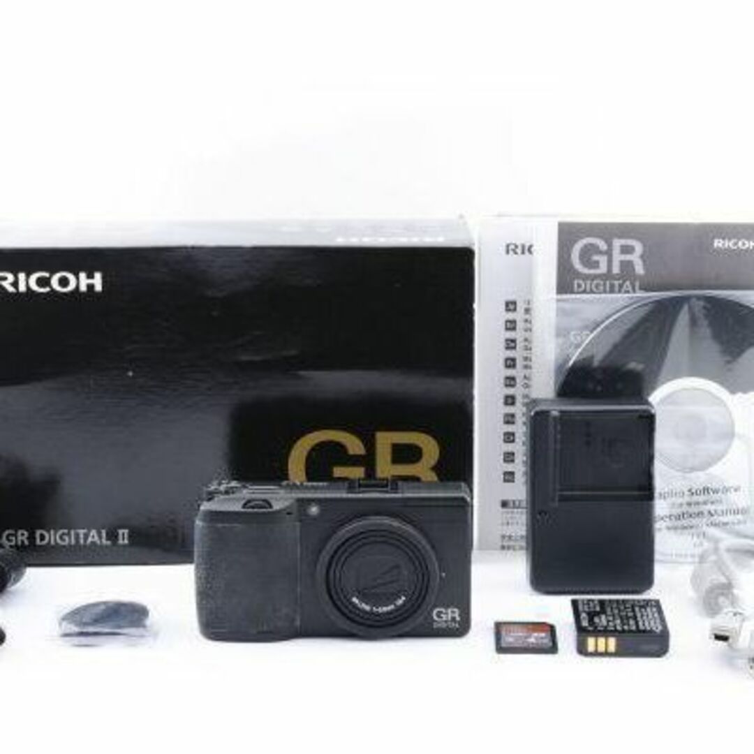 【箱付き】RICOH リコー GR digital Ⅱ コンパクトデジタルカメラ