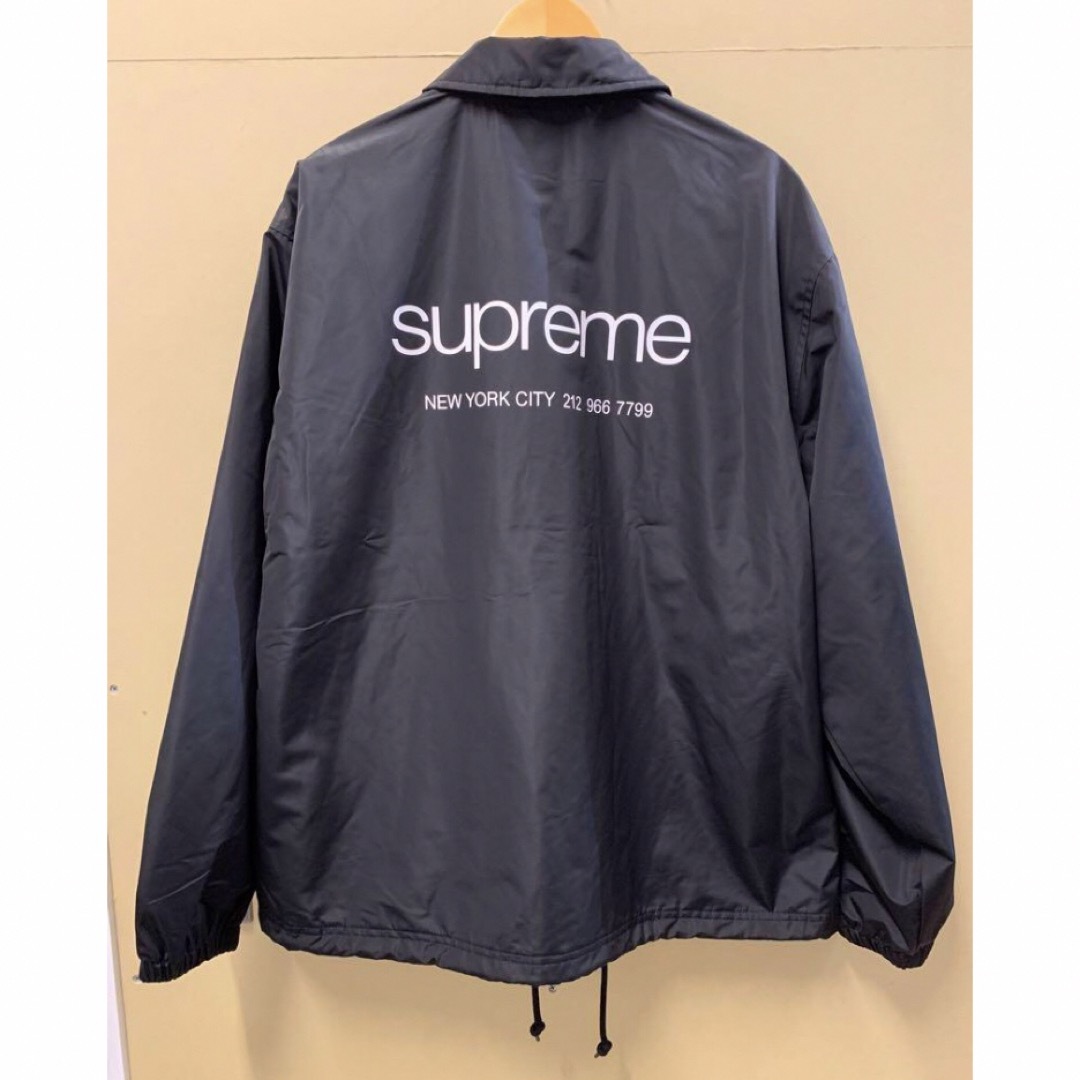 Supreme Nyc Coaches Jacket Black L