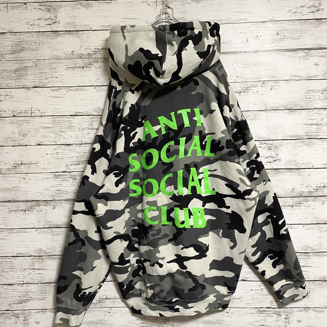 美品　ANTI SOCIAL SOCIAL CLUB カモフラ　迷彩　Lサイズ