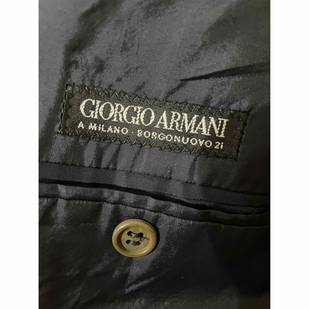 Giorgio Armani(ジョルジオアルマーニ)のGIORGIO ARMANI ジョルジオアルマーニ 46 スーツ セットアップ メンズのスーツ(セットアップ)の商品写真