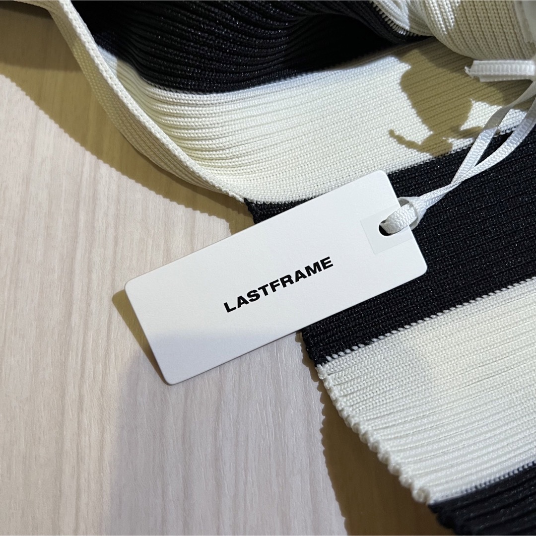 新品未使用 LASTFRAME バッグ ストライプ レディースのバッグ(トートバッグ)の商品写真