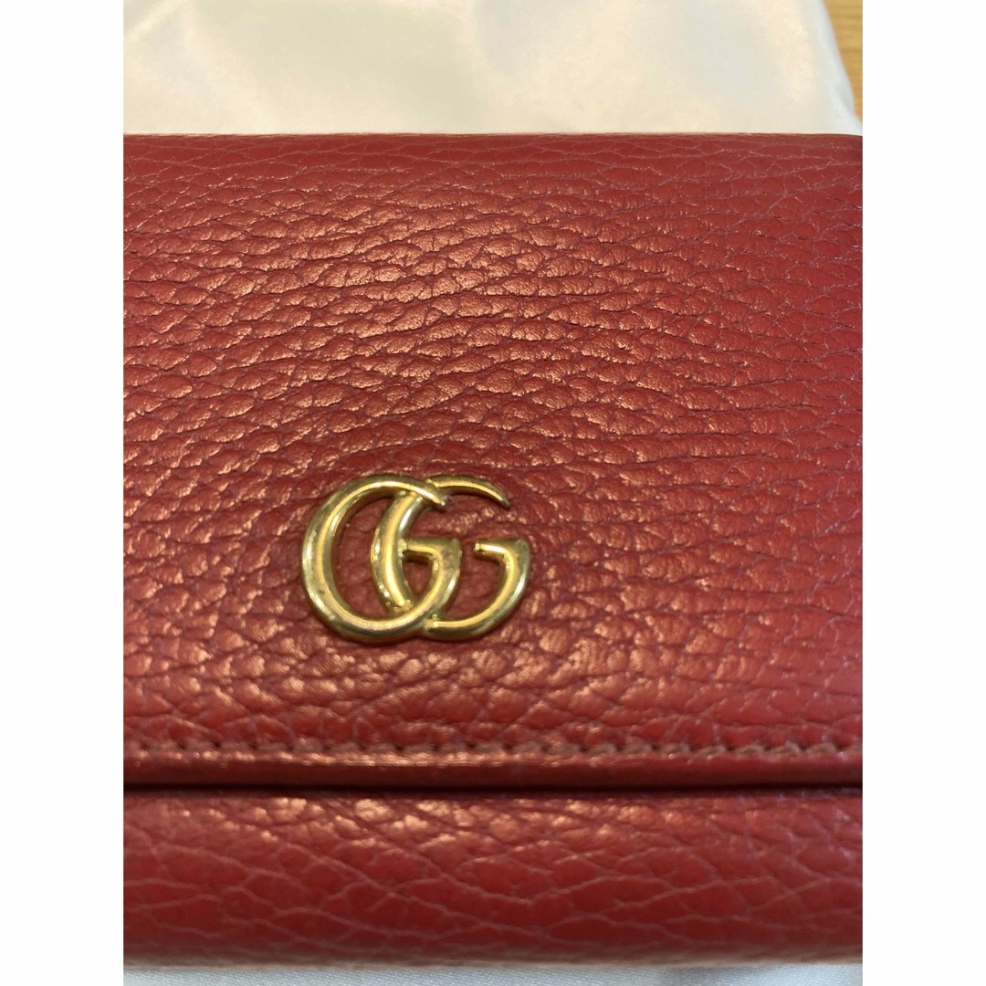 Gucci - 早い者勝ち！GUCCI グッチ コンパクト三つ折り財布 マーモント