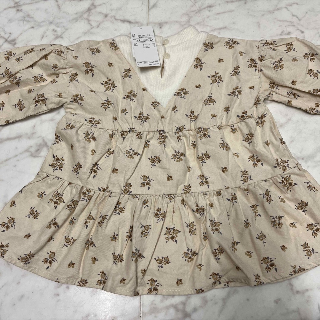 petit main(プティマイン)の新品☆petit main チュニック☆100 キッズ/ベビー/マタニティのキッズ服女の子用(90cm~)(Tシャツ/カットソー)の商品写真