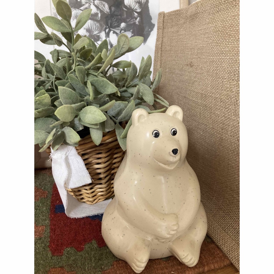 ラクマ限定　Polar Bear Money Box フィンランド製 しろくま貯