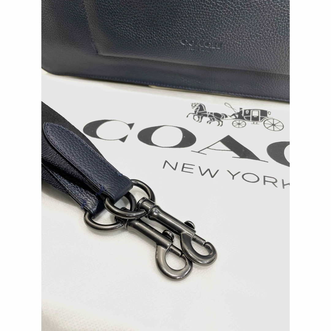 COACH(コーチ)の【極美品】定価6.9万　コーチ　メンテ済み　ビジネス　レザー　バッグ　194 メンズのバッグ(ビジネスバッグ)の商品写真