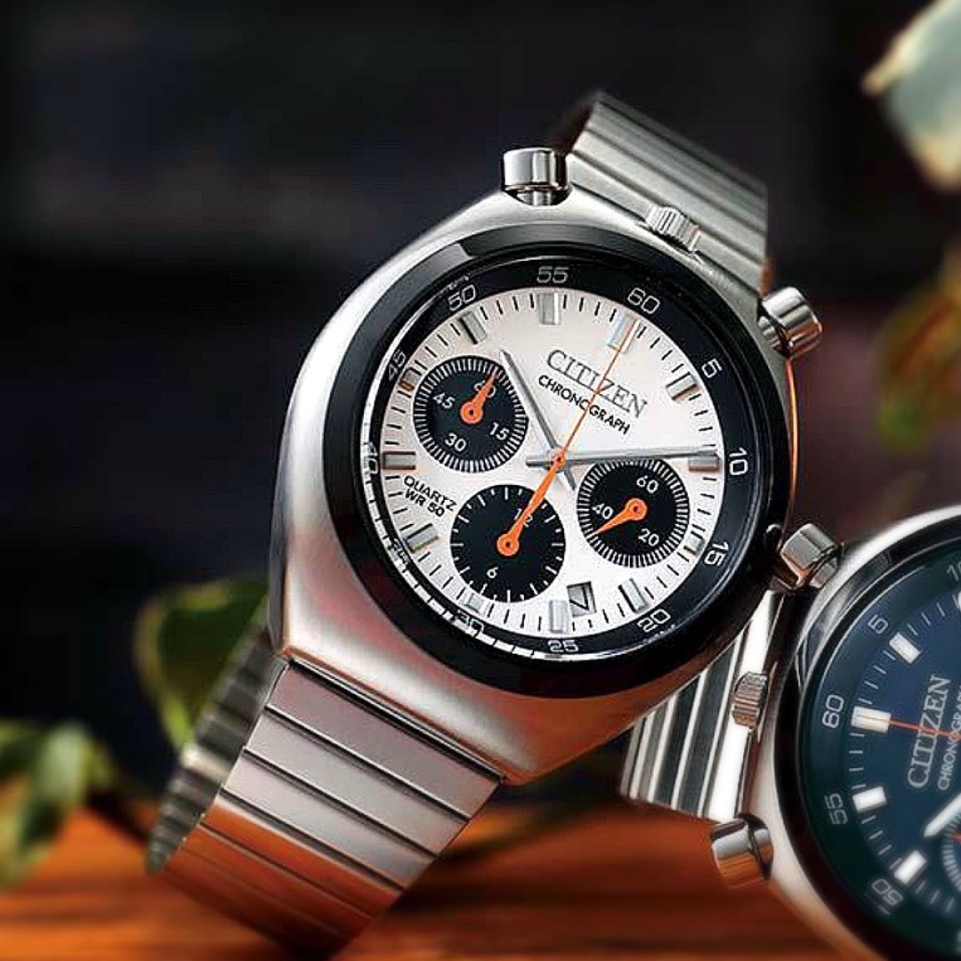 シチズン ツノクロノ 極美品 腕時計AN3660-81A クオーツ（0510）