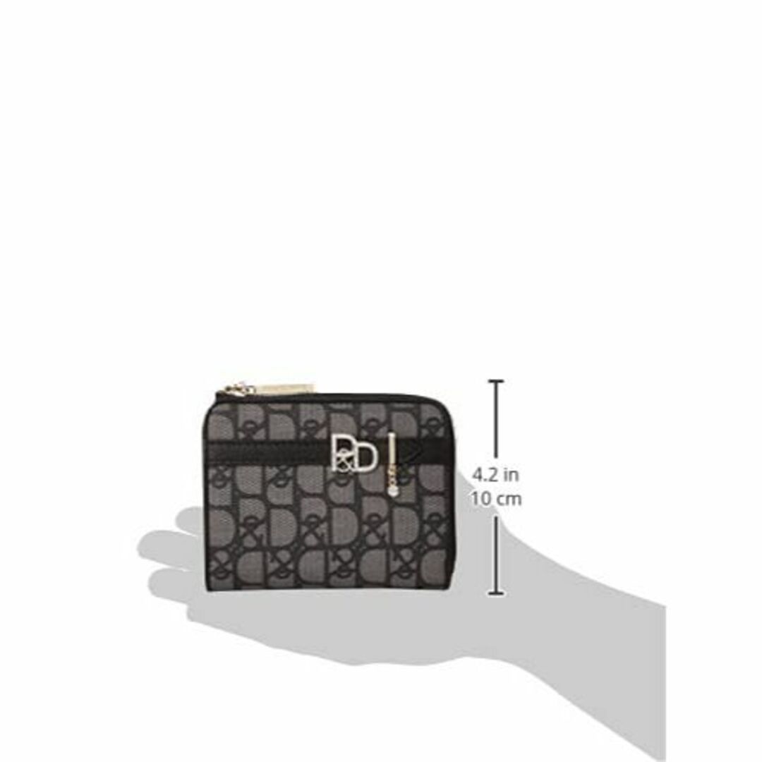 色: ブラックピンキーアンドダイアン 二つ折り財布 パドロックレディース