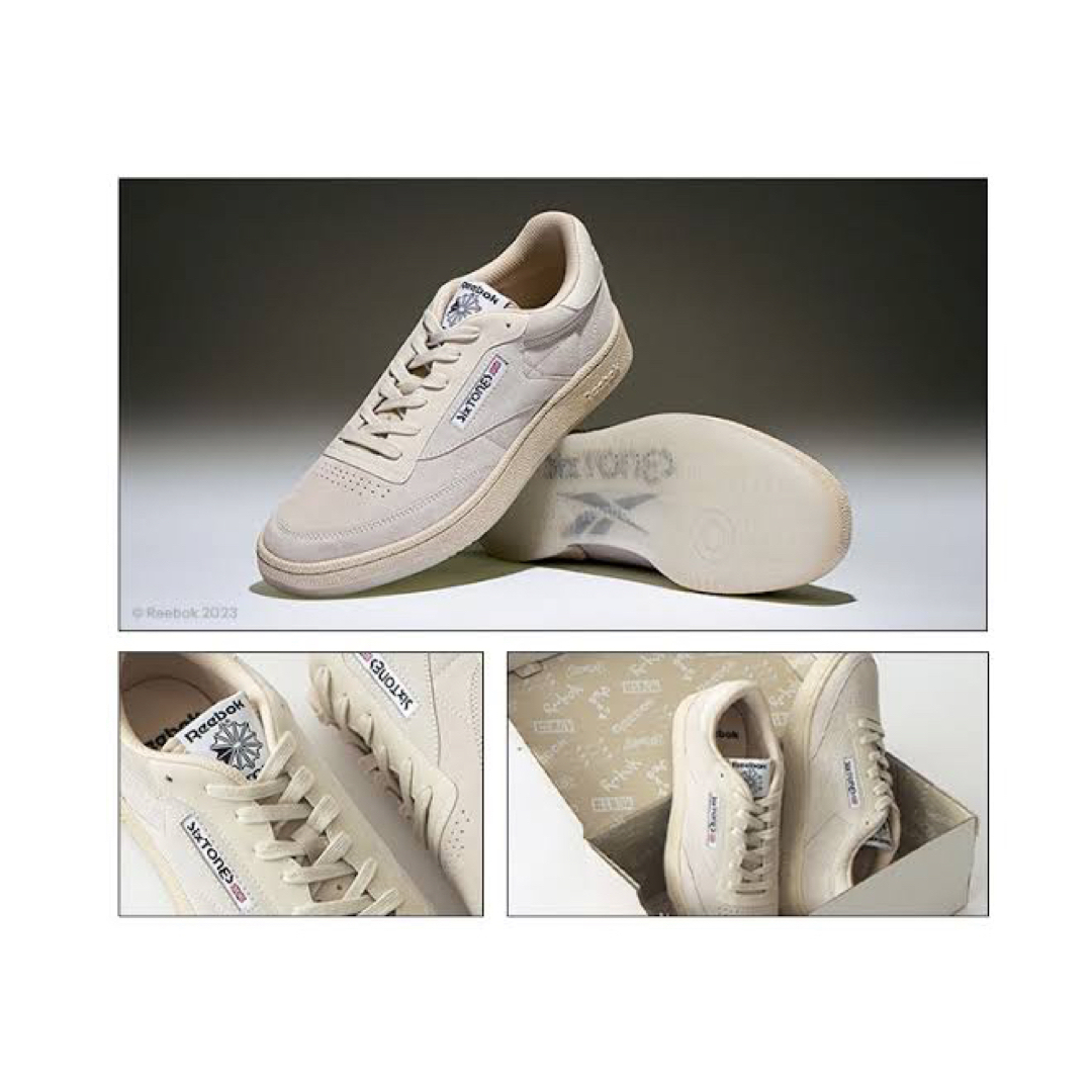 スニーカー23.5cm SixTONES Reebok CLUB C 85 VINTAGE - スニーカー