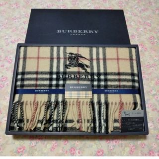 バーバリー(BURBERRY)のBURBERRY ひざ掛け バーバリー ウール 西川産業 チェック柄(その他)