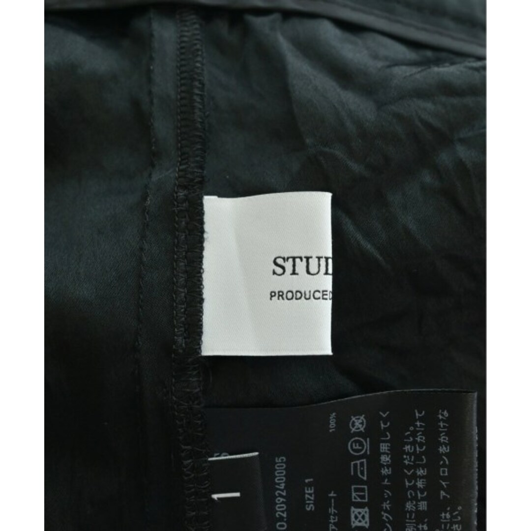 STUDIOUS(ステュディオス)のSTUDIOUS ステュディオス パンツ（その他） 1(S位) 黒 【古着】【中古】 レディースのパンツ(その他)の商品写真