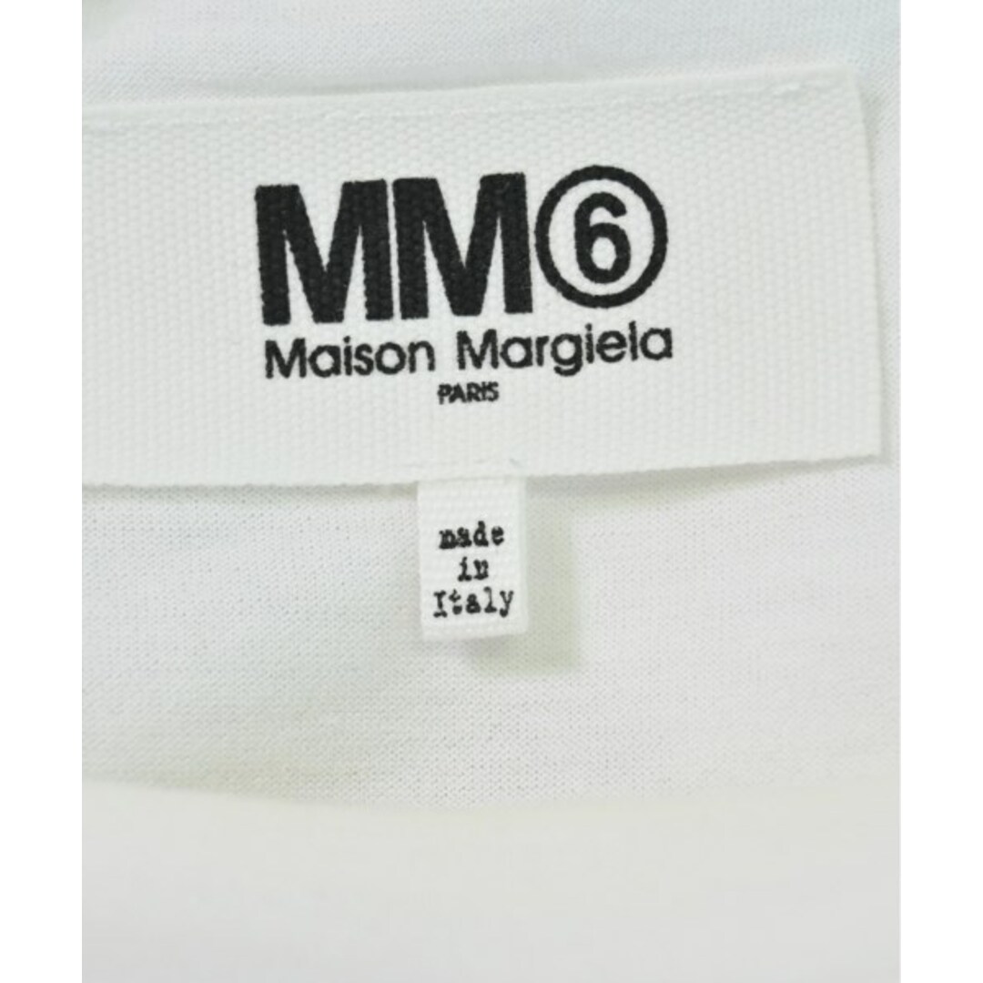 MM6(エムエムシックス)のMM6 エムエムシックス Tシャツ・カットソー S 白 【古着】【中古】 メンズのトップス(Tシャツ/カットソー(半袖/袖なし))の商品写真