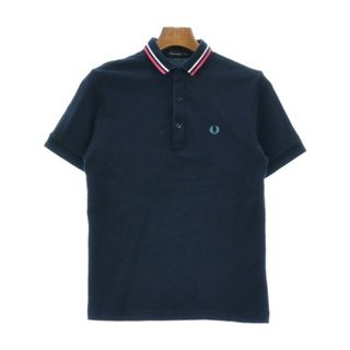 フレッドペリー(FRED PERRY)のFRED PERRY フレッドペリー ポロシャツ XS 紺 【古着】【中古】(ポロシャツ)