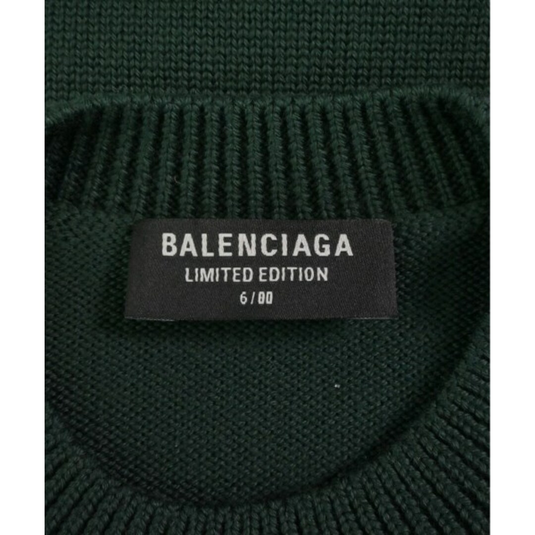 Balenciaga(バレンシアガ)のBALENCIAGA バレンシアガ ニット・セーター XS 緑 【古着】【中古】 メンズのトップス(ニット/セーター)の商品写真