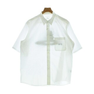 ユニフォームエクスペリメント(uniform experiment)のuniform experiment カジュアルシャツ 2(M位) 白 【古着】【中古】(シャツ)