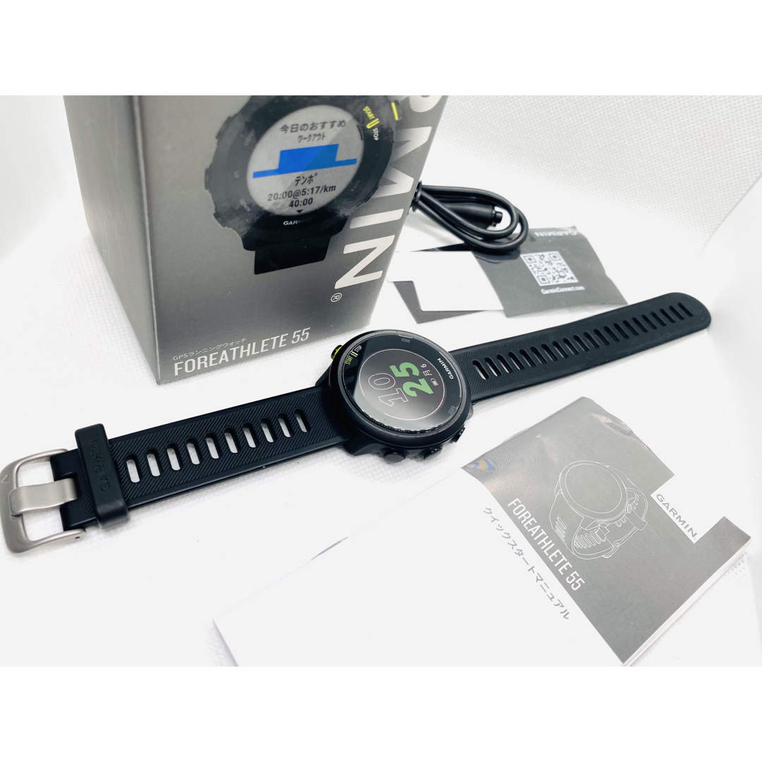 GARMIN - GARMIN ガーミン ForeAthlete 55 ブラックの通販 by MoMo's