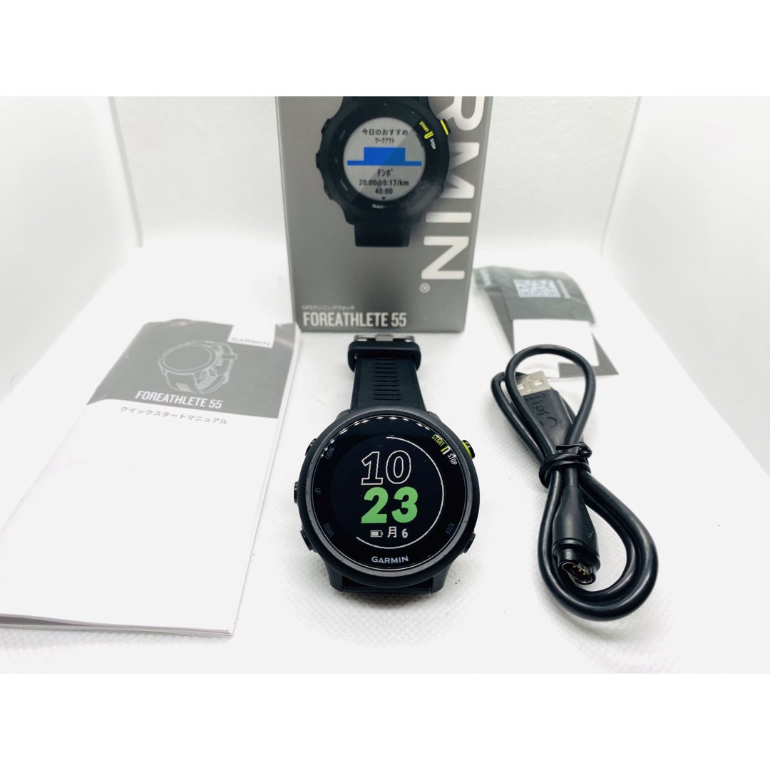 GARMIN - GARMIN ガーミン ForeAthlete 55 ブラックの通販 by MoMo's