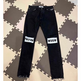 MSGM mens denim pants 44サイズ 新品　特価