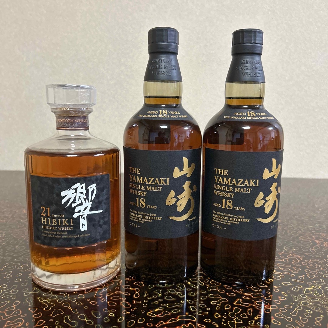 山崎　18年ウイスキー　新品未開封飲料・酒