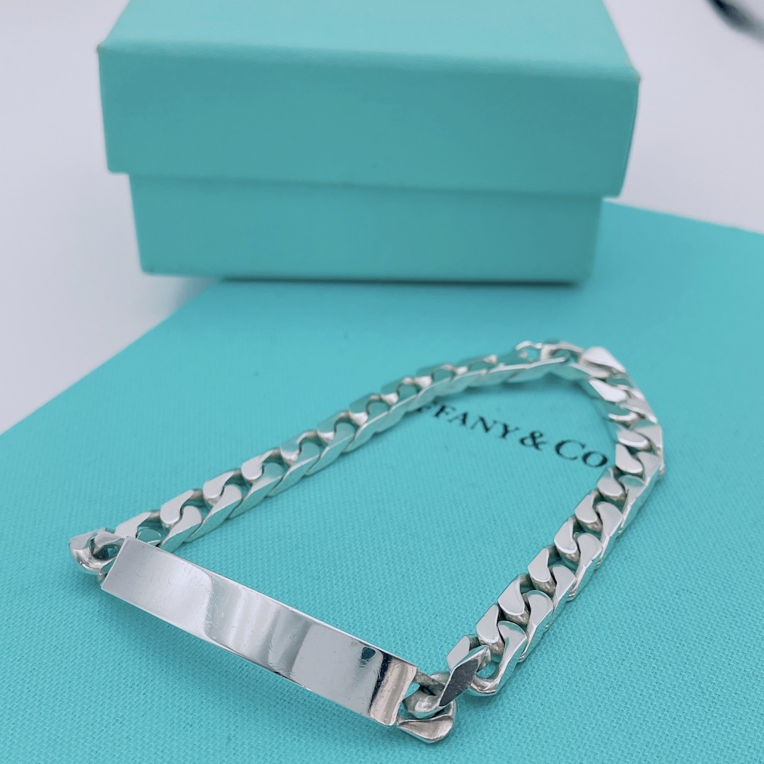 【美品】希少　Tiffany & Co. ブレスレット　喜平　ID