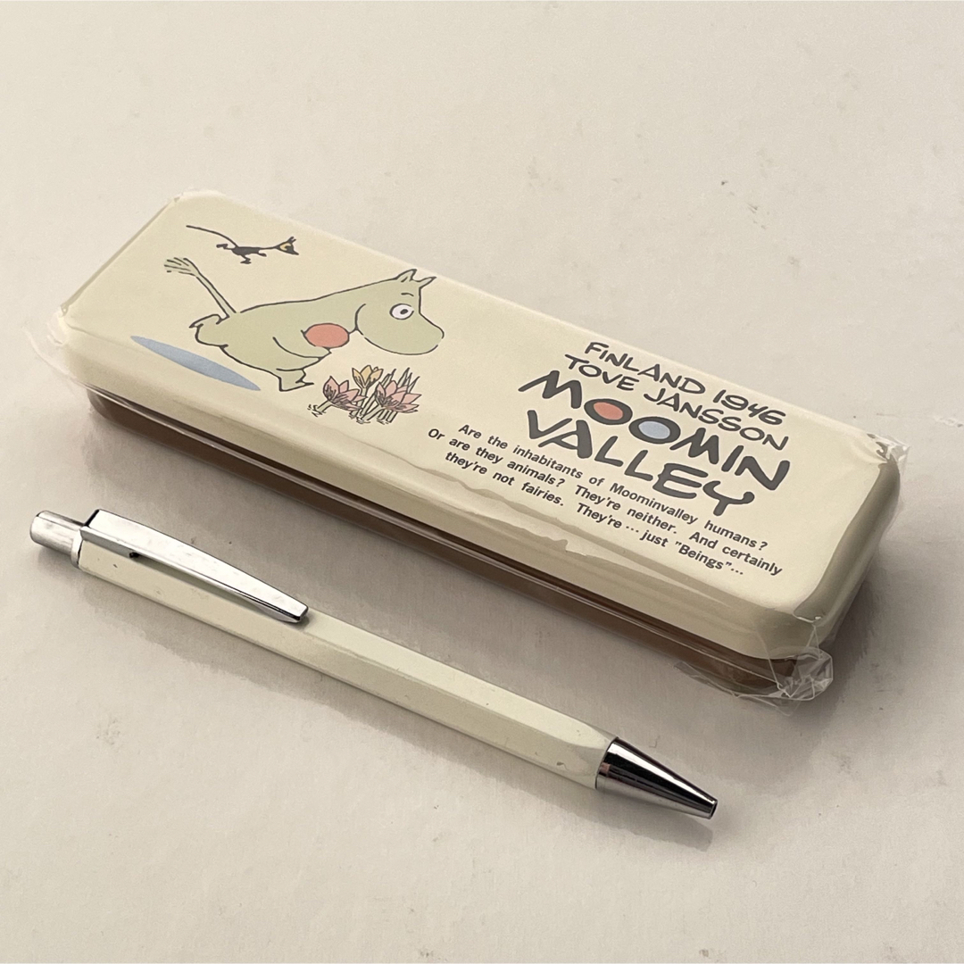 MOOMIN(ムーミン)のムーミン　缶ペンケース インテリア/住まい/日用品の文房具(ペンケース/筆箱)の商品写真