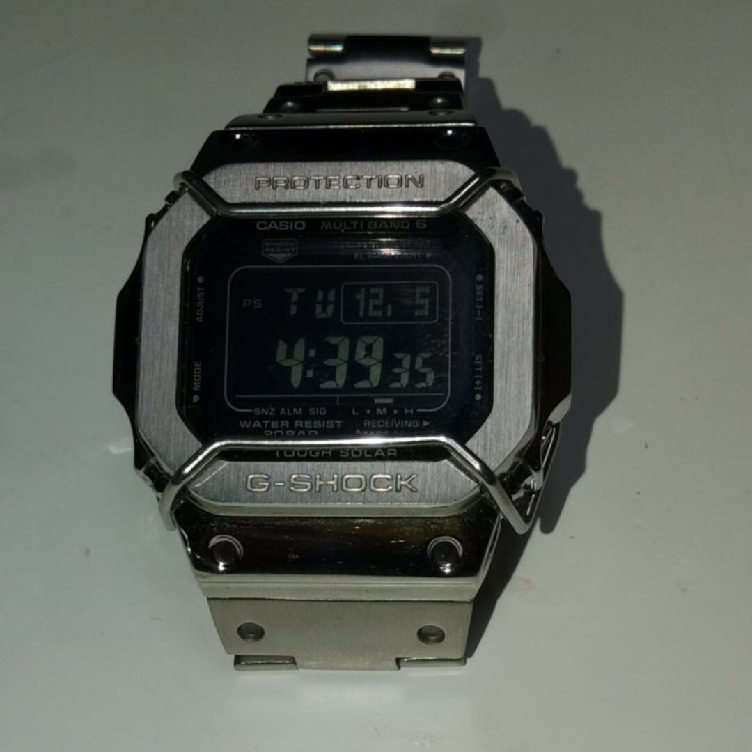 G-SHOCK(ジーショック)のG-SHOCK GW-M5610フルメタルカスタム(電波ソーラー)バンパー付 メンズの時計(腕時計(デジタル))の商品写真