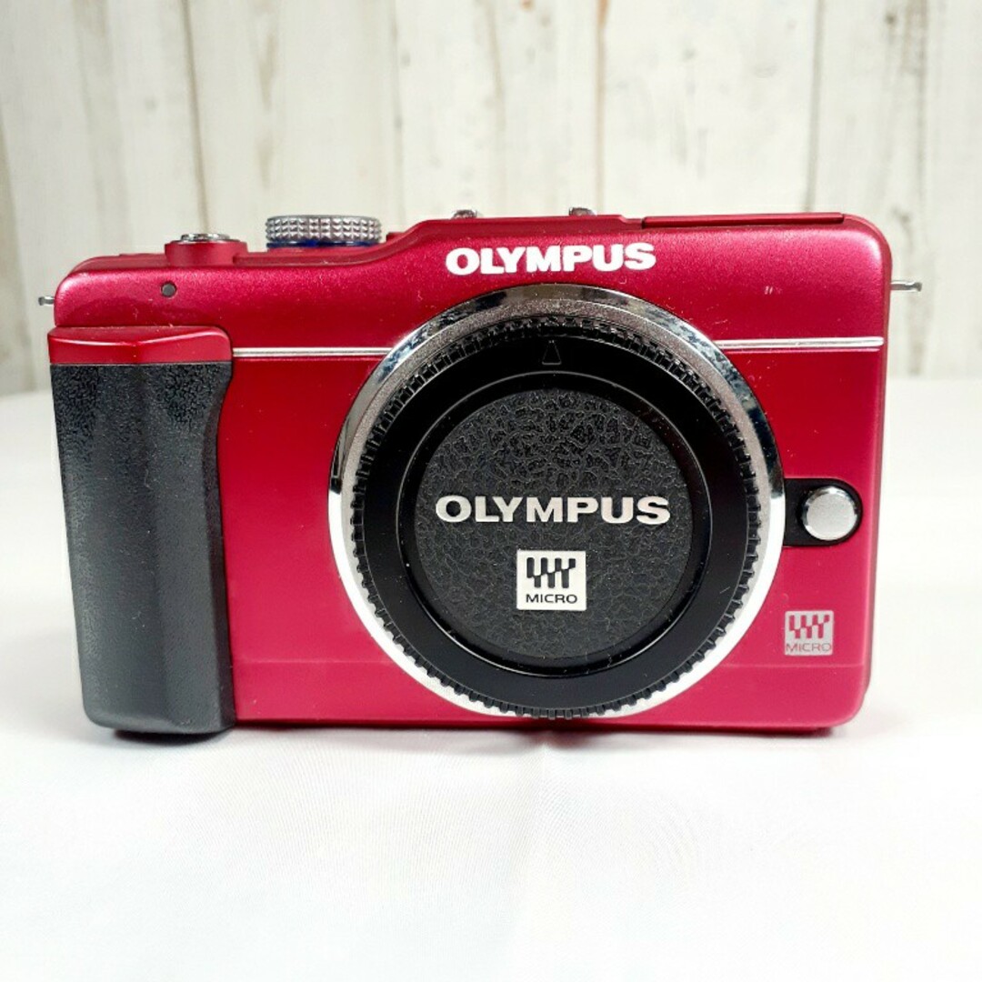 オリンパス　OLYMPUS E-PL1S(RED)　ボディ　中古品