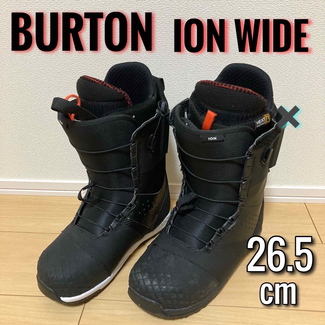 BURTON - BURTON ION WIDE 26.5cm バートンアイオン 20-21モデルの通販