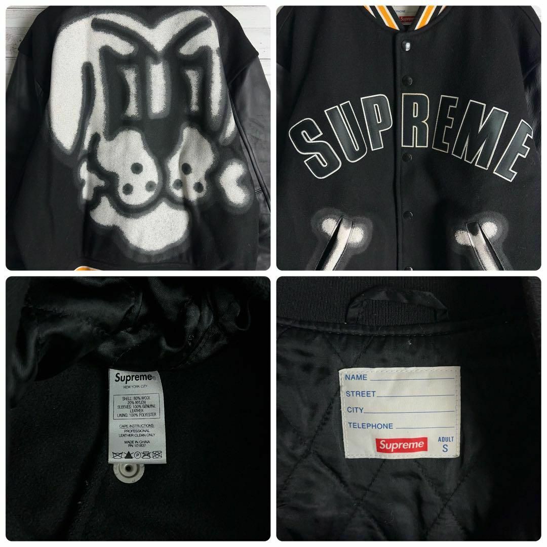 Supreme - 6025【即完売モデル】シュプリーム☆アーチロゴ袖レザー