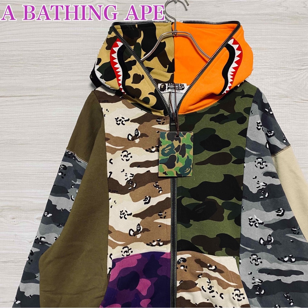 A BATHING APE - 【未使用】アベイシングエイプ パーカー Lサイズ ...