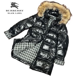 ☆美品】☆バーバリーブラックレーベル~ダウンジャケット☆ゴールド