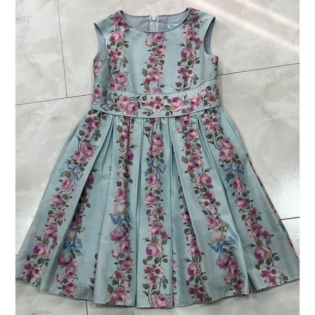 トッカ バンビーニ（TOCCA BAMBINI Ｒｏｓｅ　Ｒｉｂｂｏｎワンピース