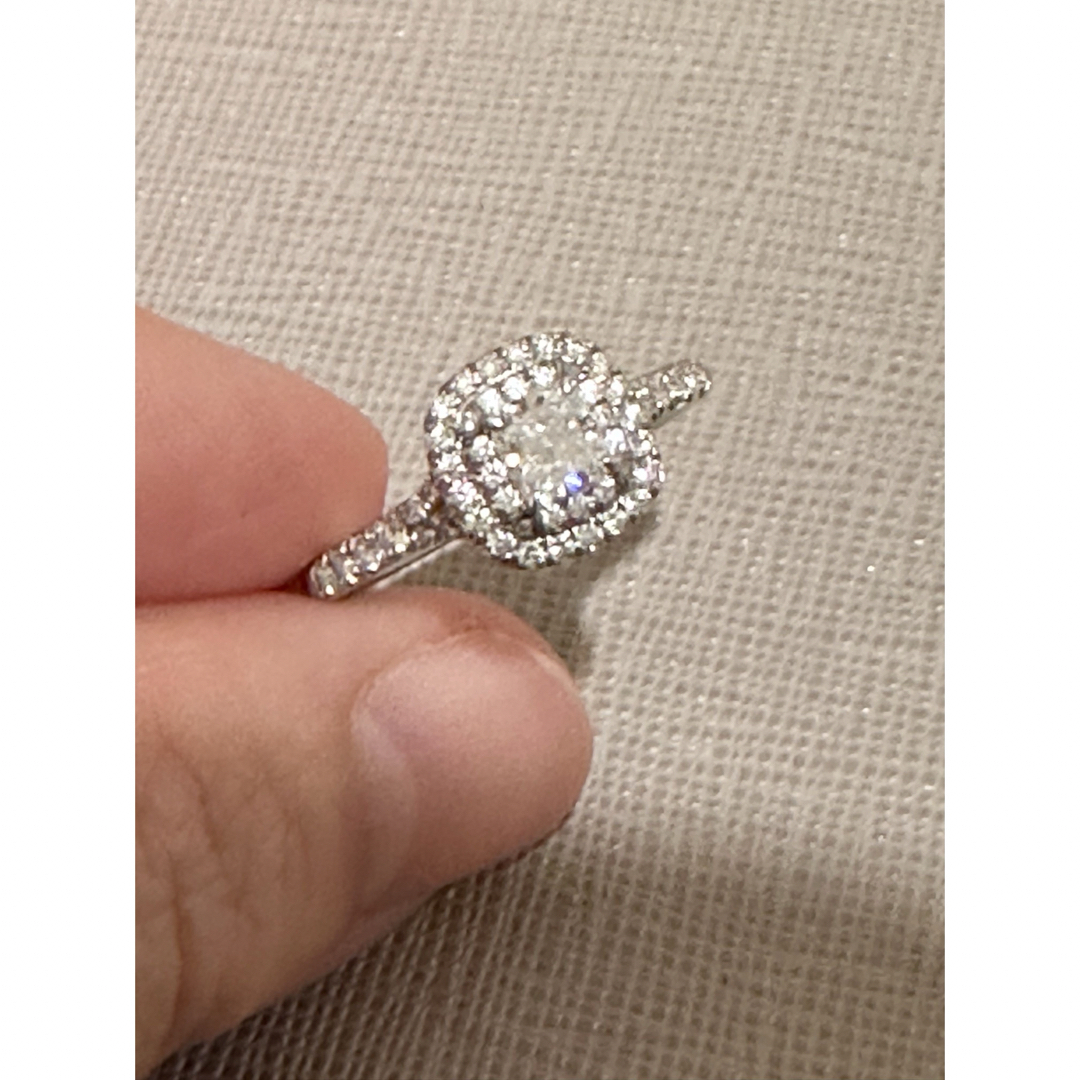 Tiffany & Co.(ティファニー)のTiffany ティファニー　ソレストリング　E  VVS1  0.35ct レディースのアクセサリー(リング(指輪))の商品写真