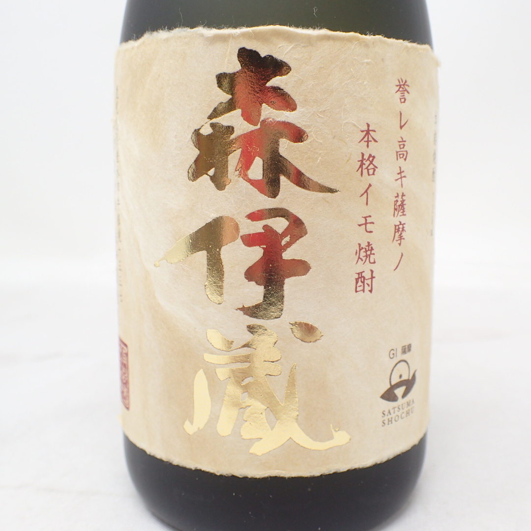 森伊蔵 金ラベル かめ壺焼酎 720ml【O】の通販 by ストックラボ ラクマ