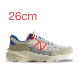 ニューバランス(New Balance)のKITH × New Balance 990V6 R F & MSG White(スニーカー)