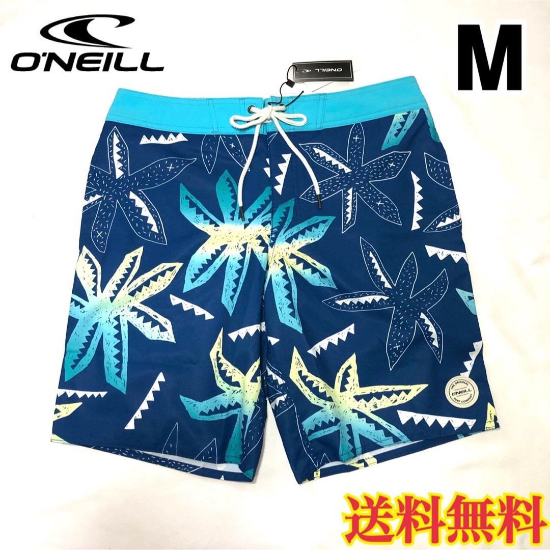 O'NEILL(オニール)の【新品】オニール メンズ ボードショーツ 柄 ブルー 30 M メンズの水着/浴衣(水着)の商品写真