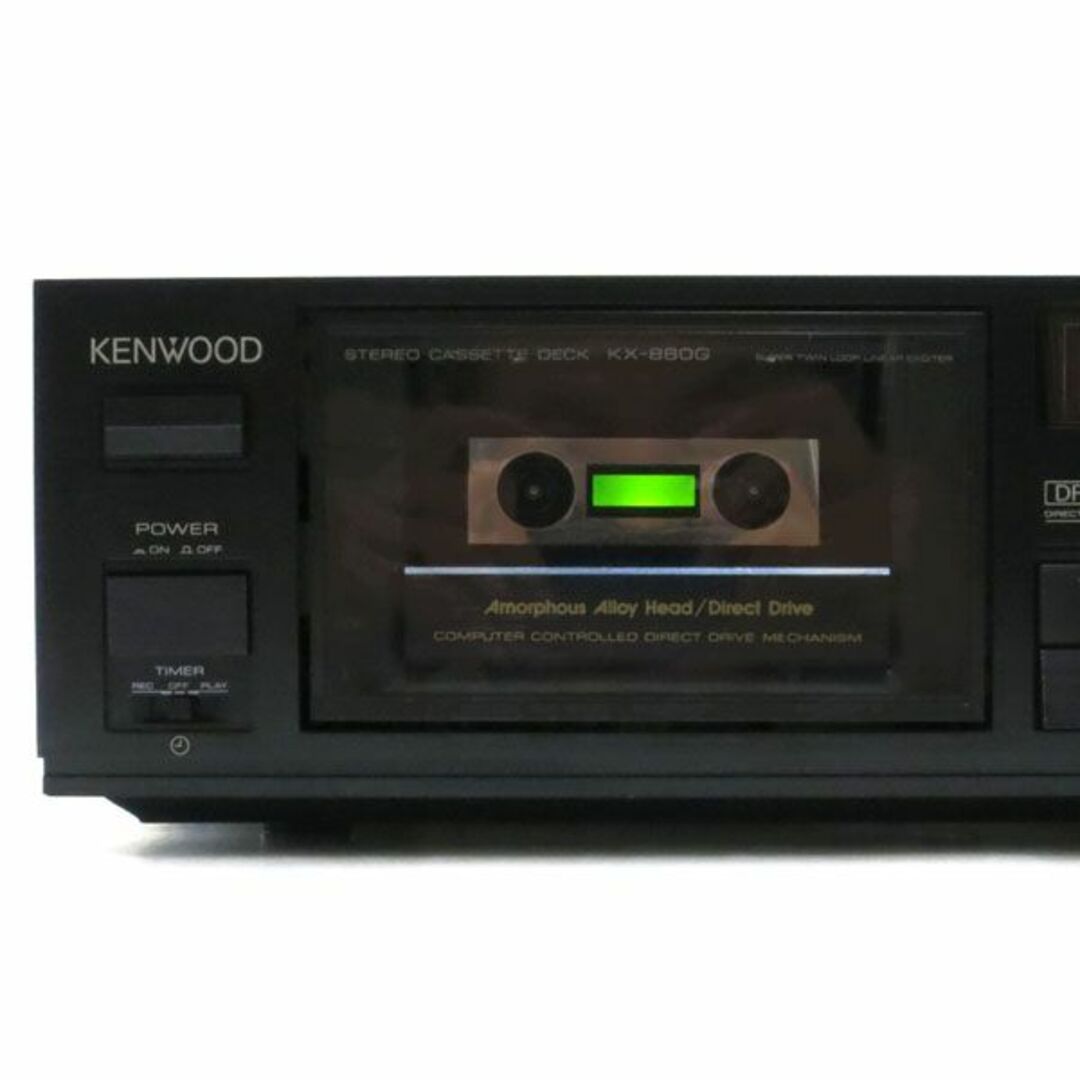 動作確認済み KENWOOD KX-880G ケンウッド カセットデッキ