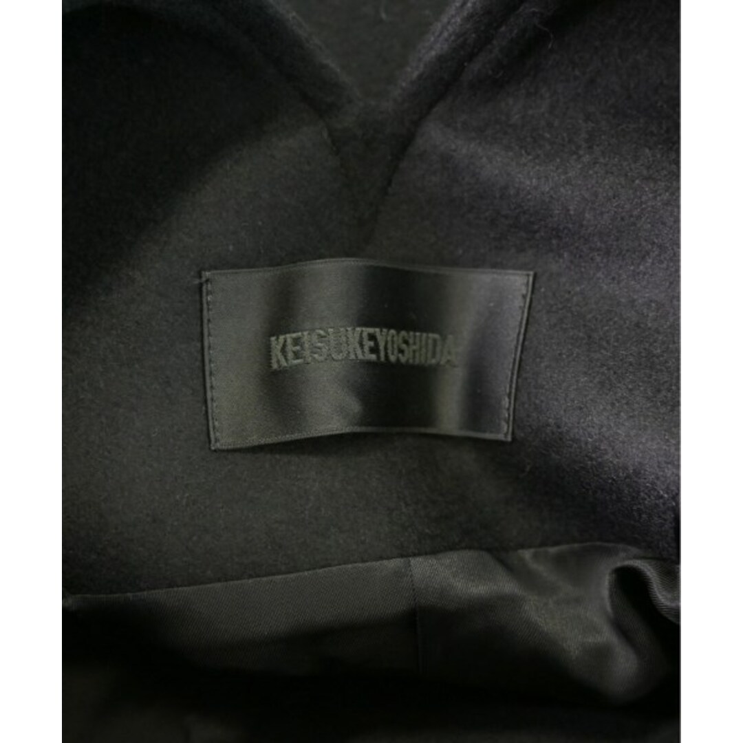 KEISUKE YOSHIDA ケイスケヨシダ ピーコート F 黒 【古着】【中古】 メンズのジャケット/アウター(ピーコート)の商品写真