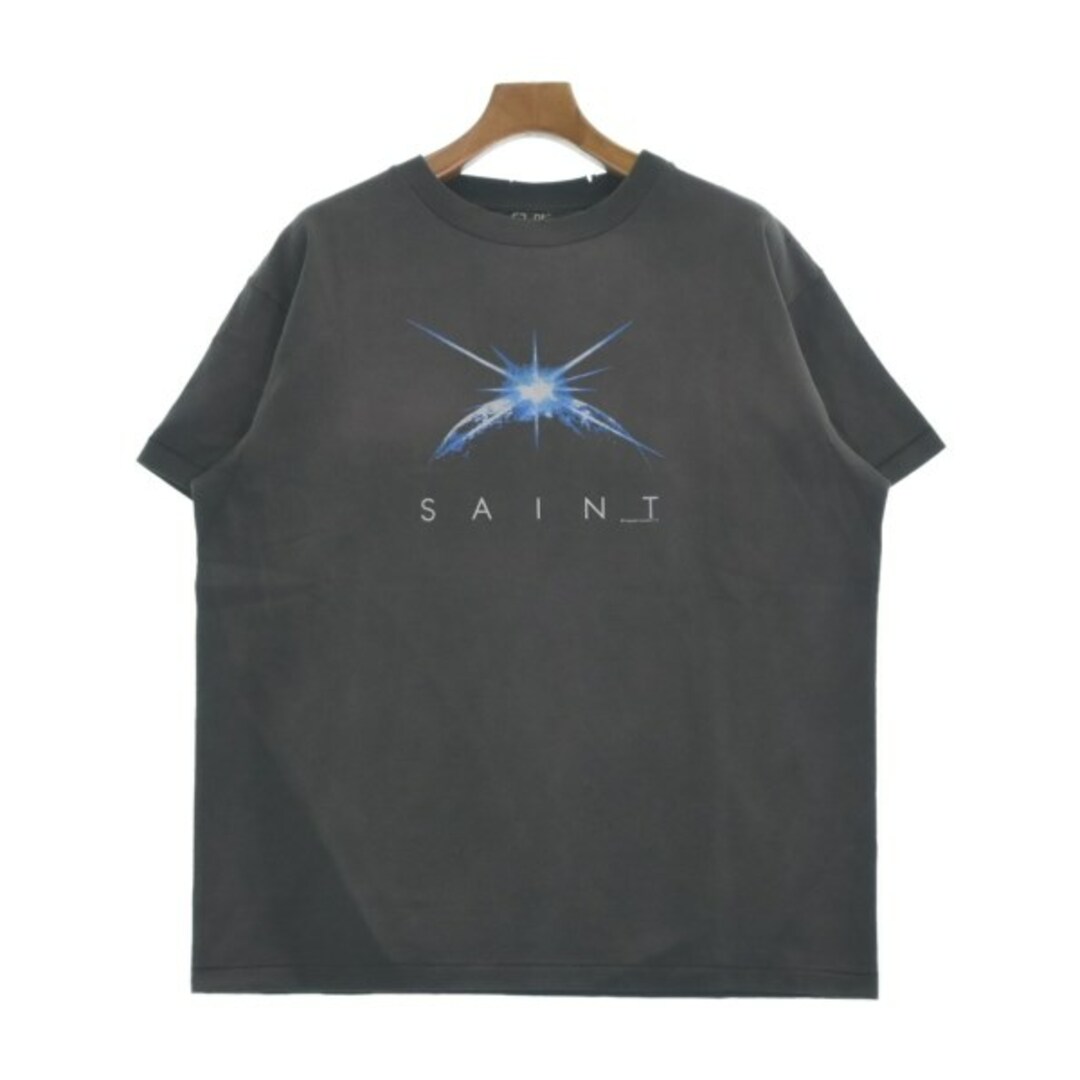 SAINT MICHAEL セントマイケル Tシャツ・カットソー L グレーあり光沢