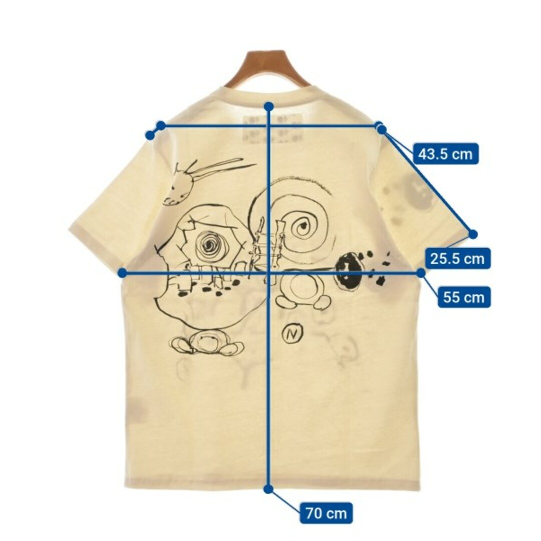 GENTLE FULLNESS Tシャツ・カットソー XL ベージュ 【古着】【中古】 メンズのトップス(Tシャツ/カットソー(半袖/袖なし))の商品写真