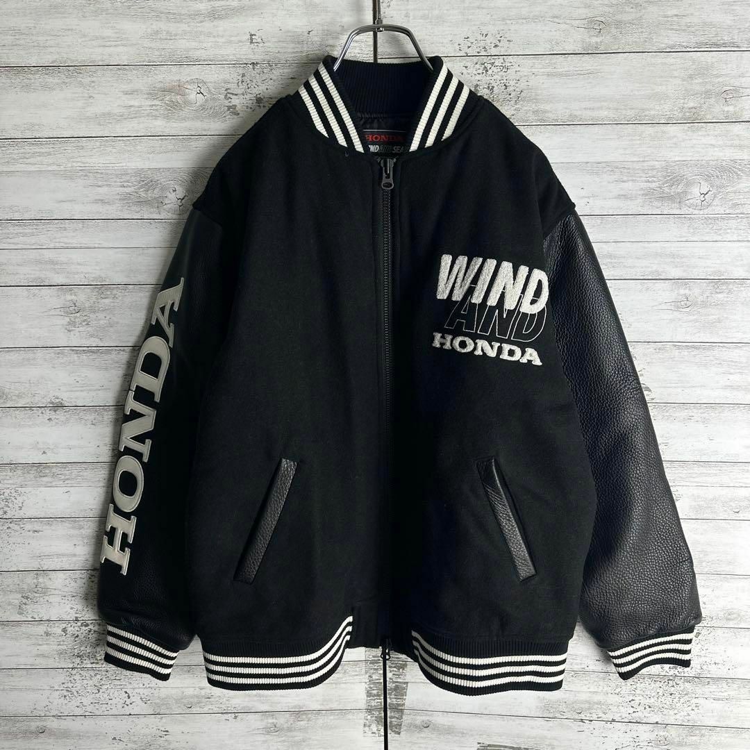 WIND AND SEA - 6026【限定コラボ】ウィンダンシー×ホンダ☆パイル地