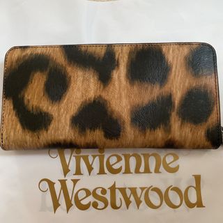 ヴィヴィアンウエストウッド(Vivienne Westwood)の正規店購入VivienneWestwood 定価3万円以上新品長財布 レオパード(財布)