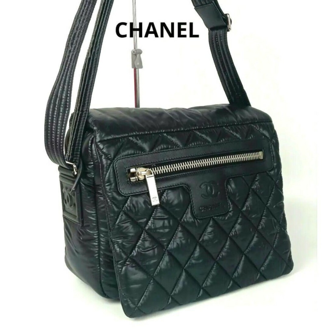 CHANEL♡コココクーン スモールメッセンジャーバッグ ブラック