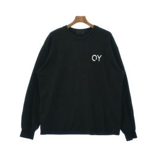 オーワイ(OY)のOY オーワイ Tシャツ・カットソー -(XL位) 黒 【古着】【中古】(Tシャツ/カットソー(半袖/袖なし))