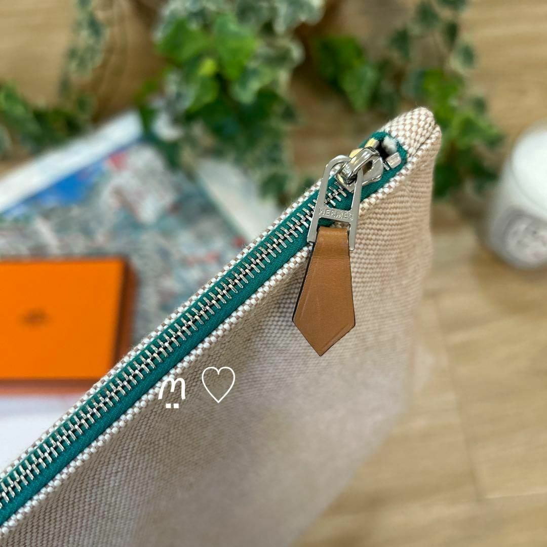 エルメス　HERMES　ヨッティングポーチGM　クラッチバッグ　美品