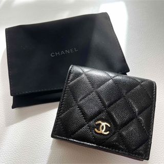 シャネル(CHANEL)のシャネル CHANEL 二つ折り スモールウォレット　ミニ財布 2023(財布)