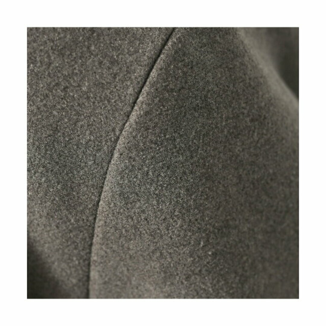 ABAHOUSE(アバハウス)の【モカ】ニットメルトン チェスターコート メンズのジャケット/アウター(チェスターコート)の商品写真