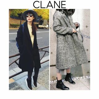 【美品】CLANE クラネ TENT LINE CT ブラック サイズ36